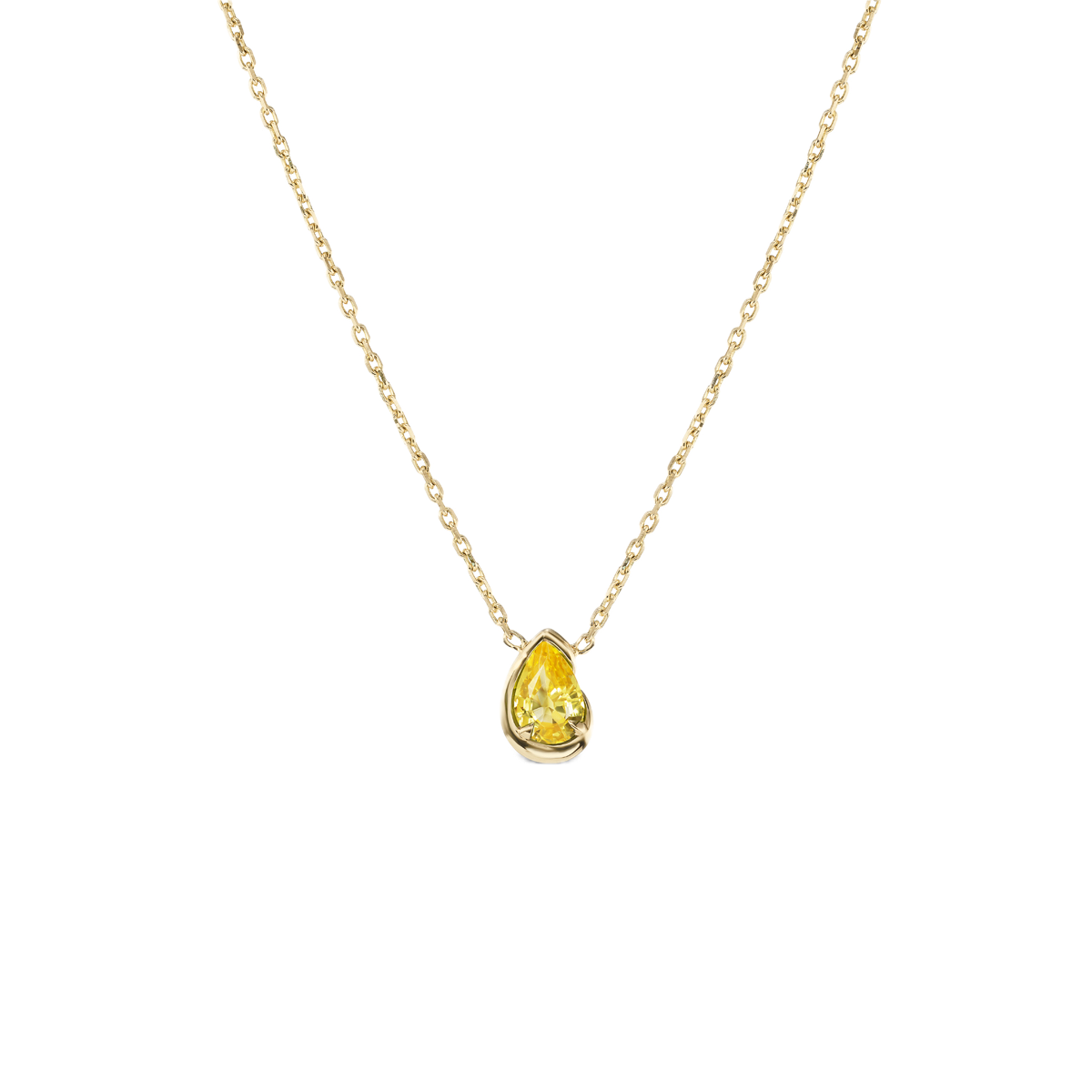 BB THELMA YELLOW SAPPHIRE NECKLACE