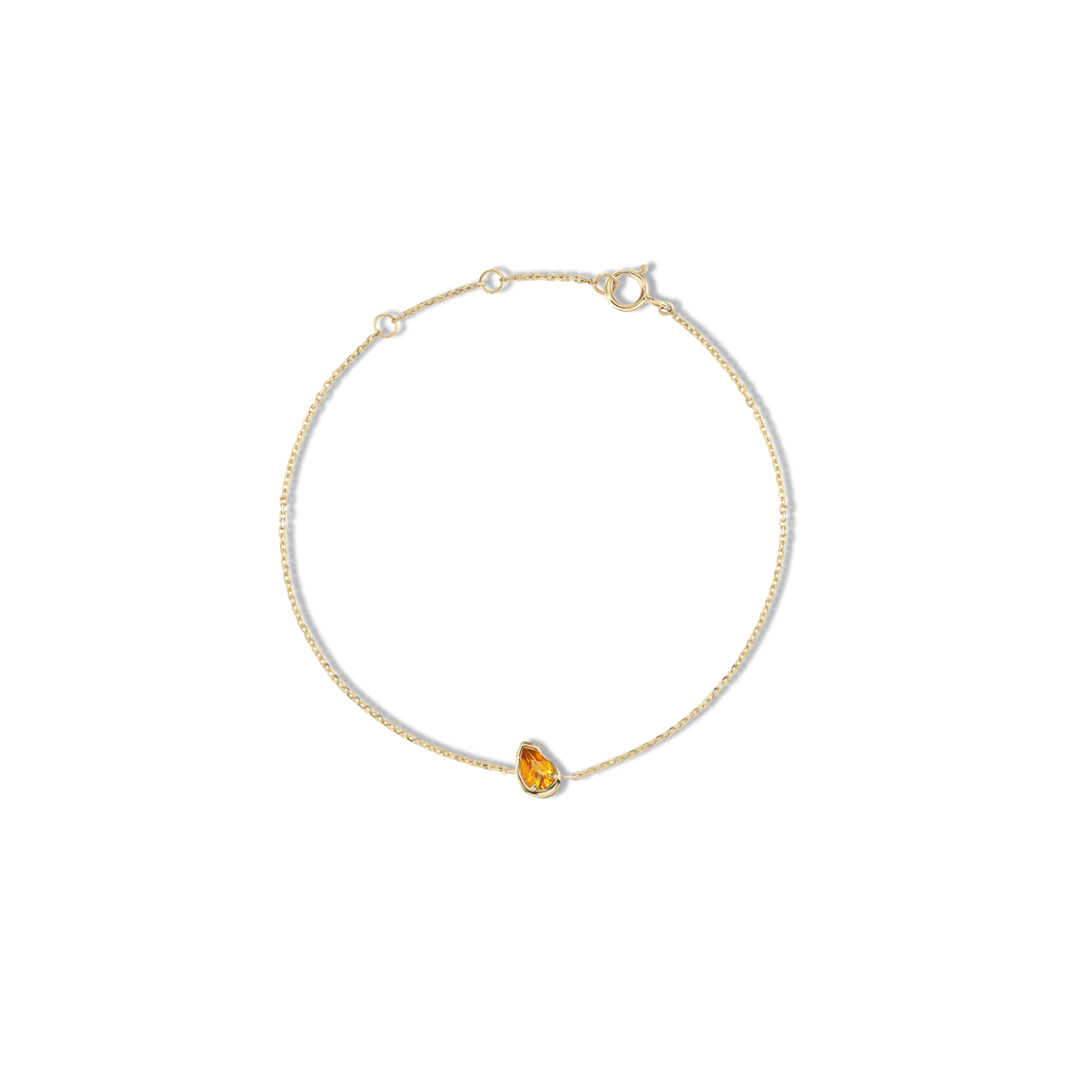 BB THELMA CITRINE CHAIN BRACELET