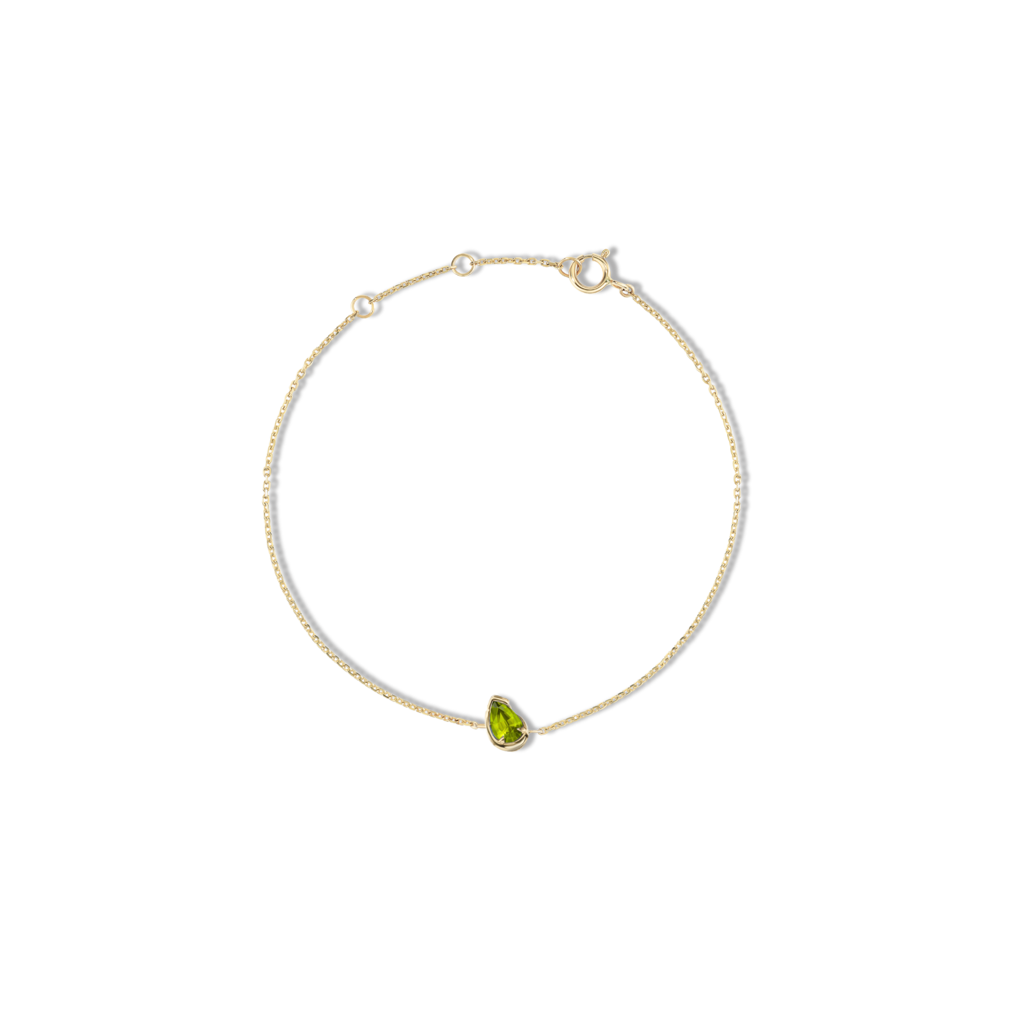 BB THELMA PERIDOT CHAIN BRACELET