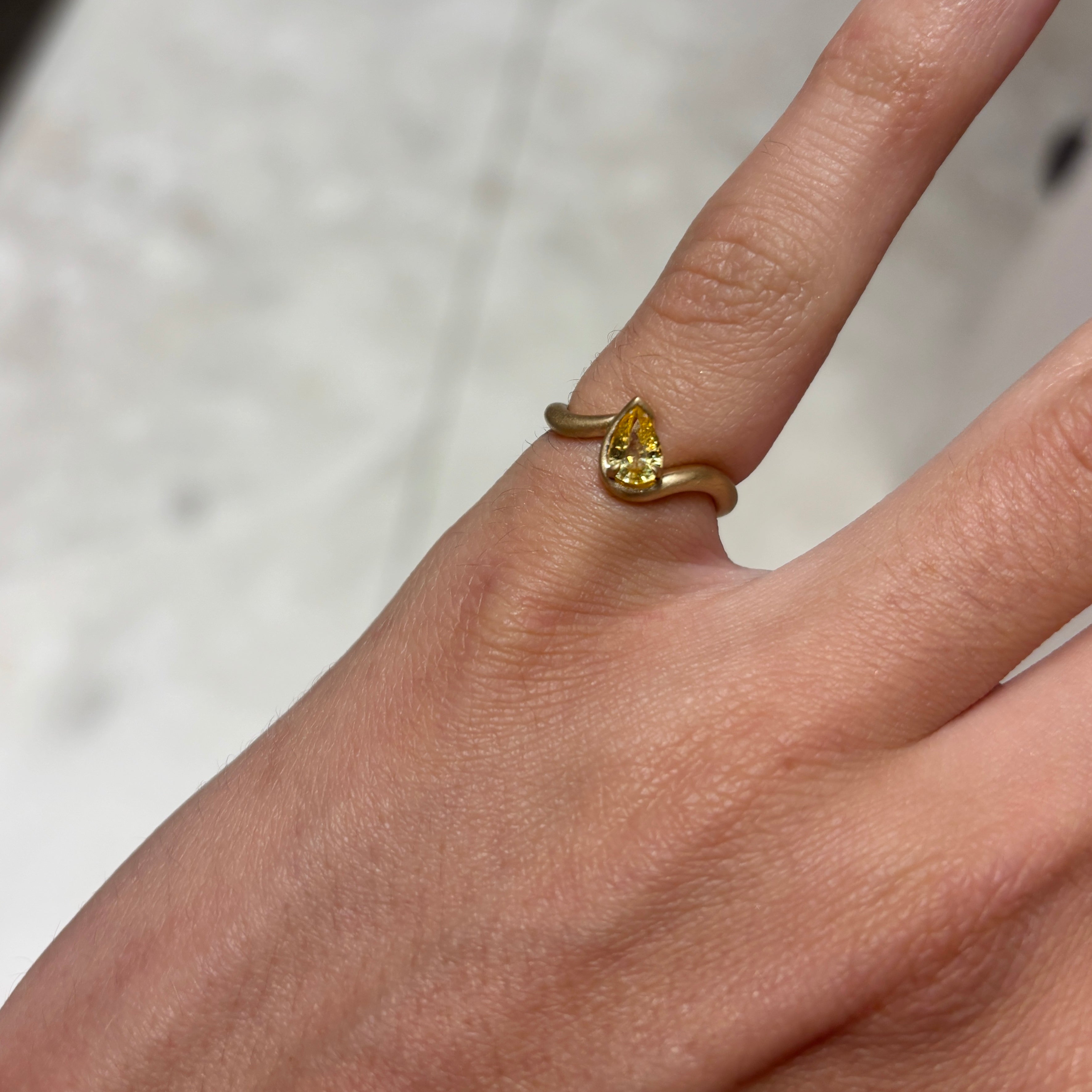 BB thelma Yellow Sapphire, on hand