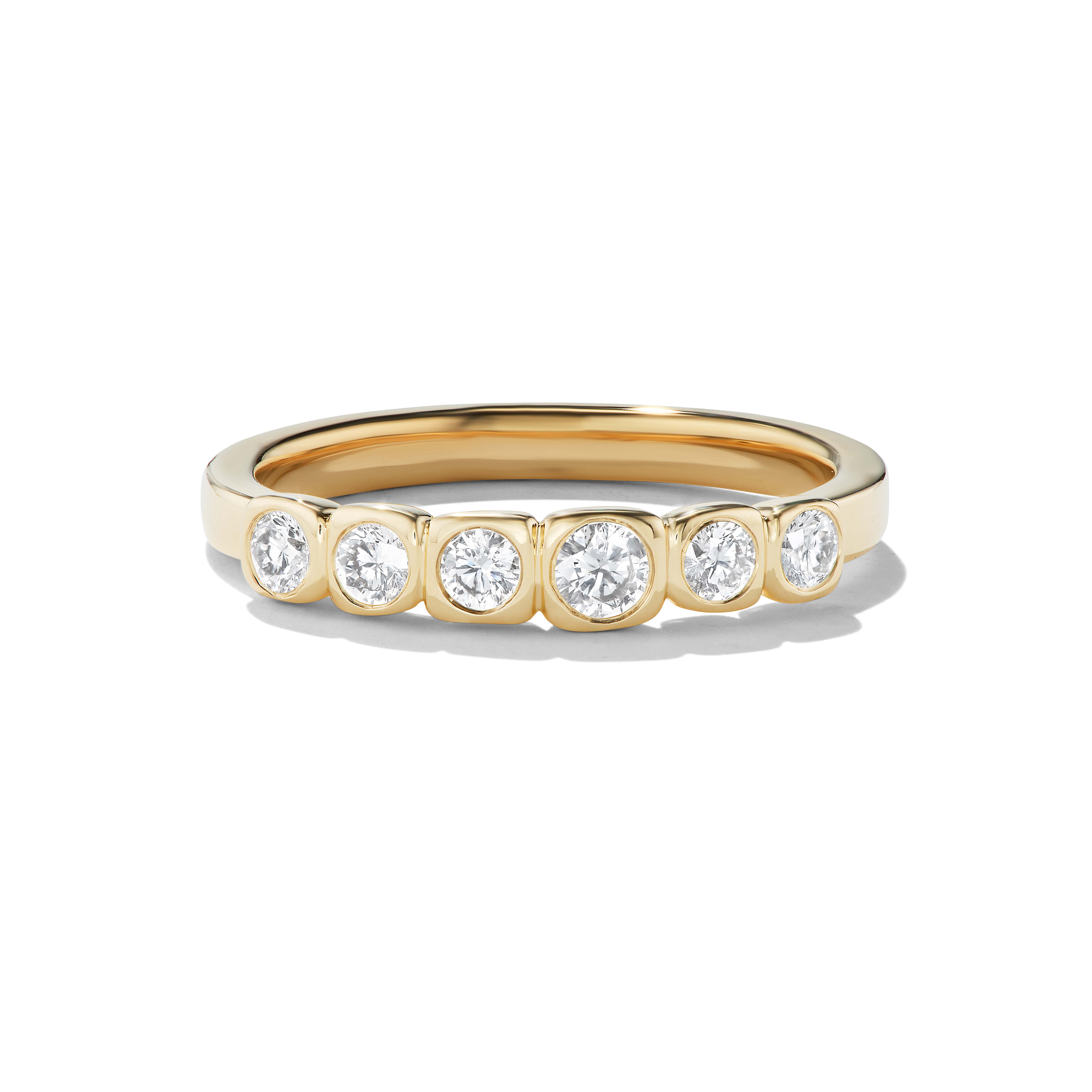 BESPOKE BEZEL DIAMOND WEDDING BAND