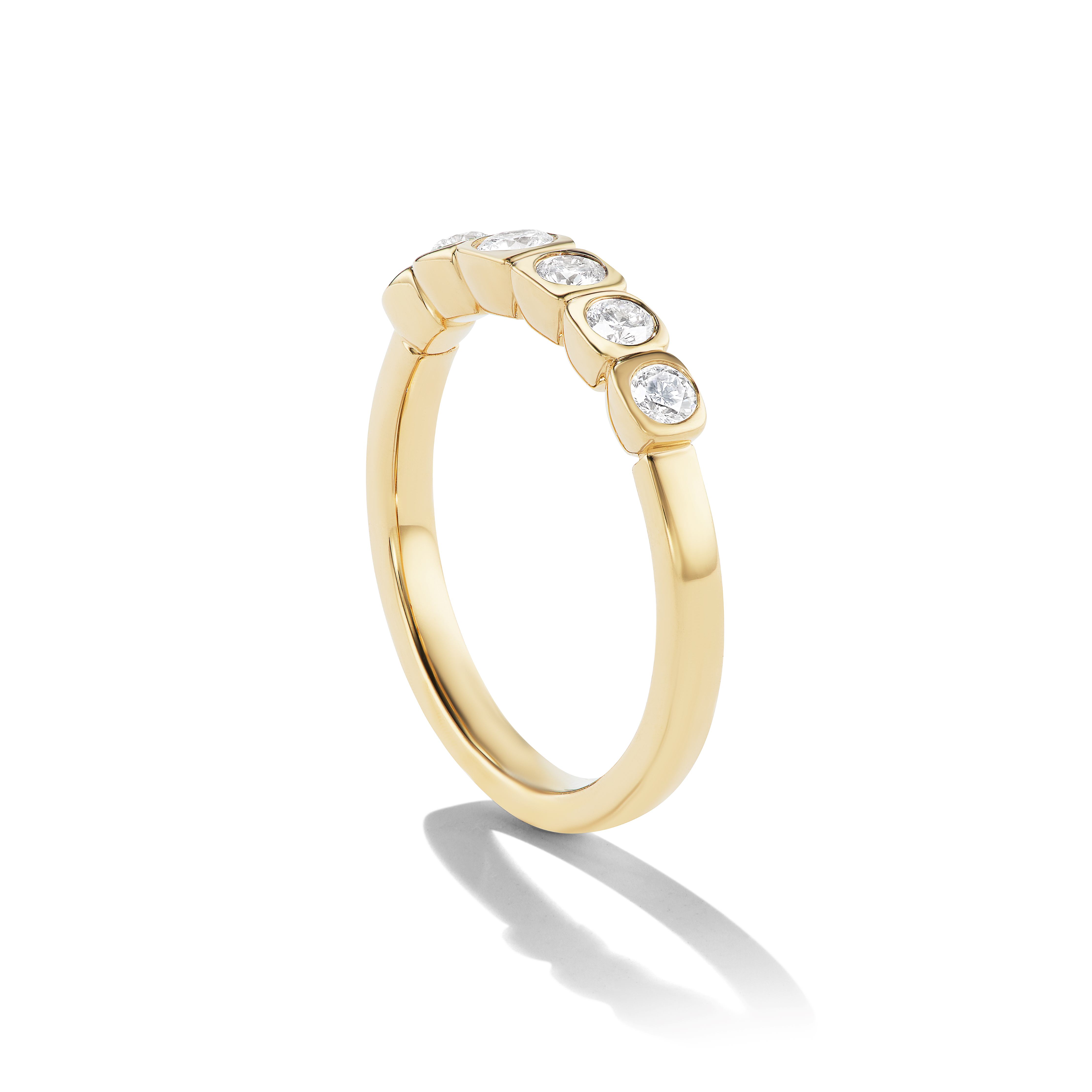 BESPOKE BEZEL DIAMOND WEDDING BAND