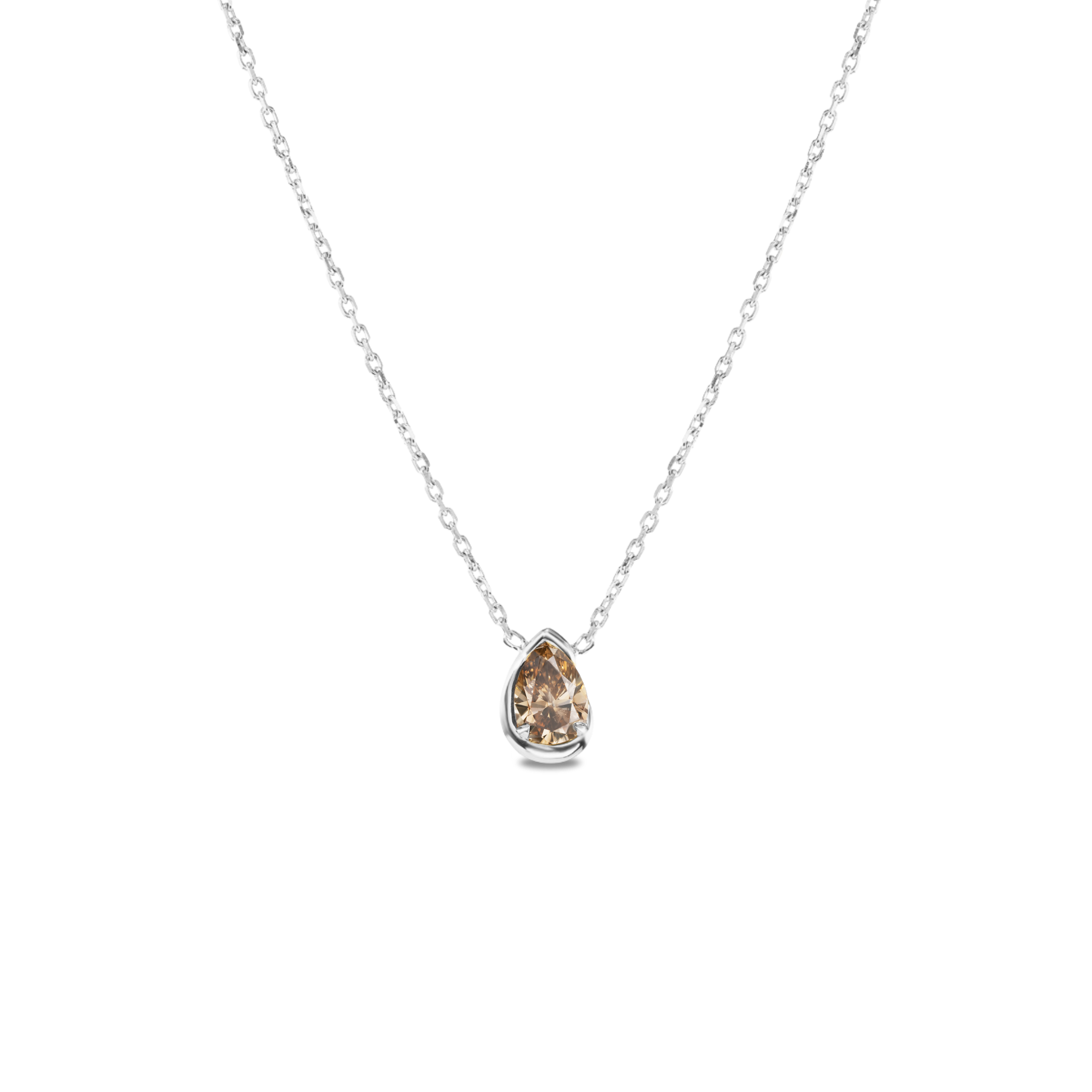 BB THELMA BROWN DIAMOND NECKLACE