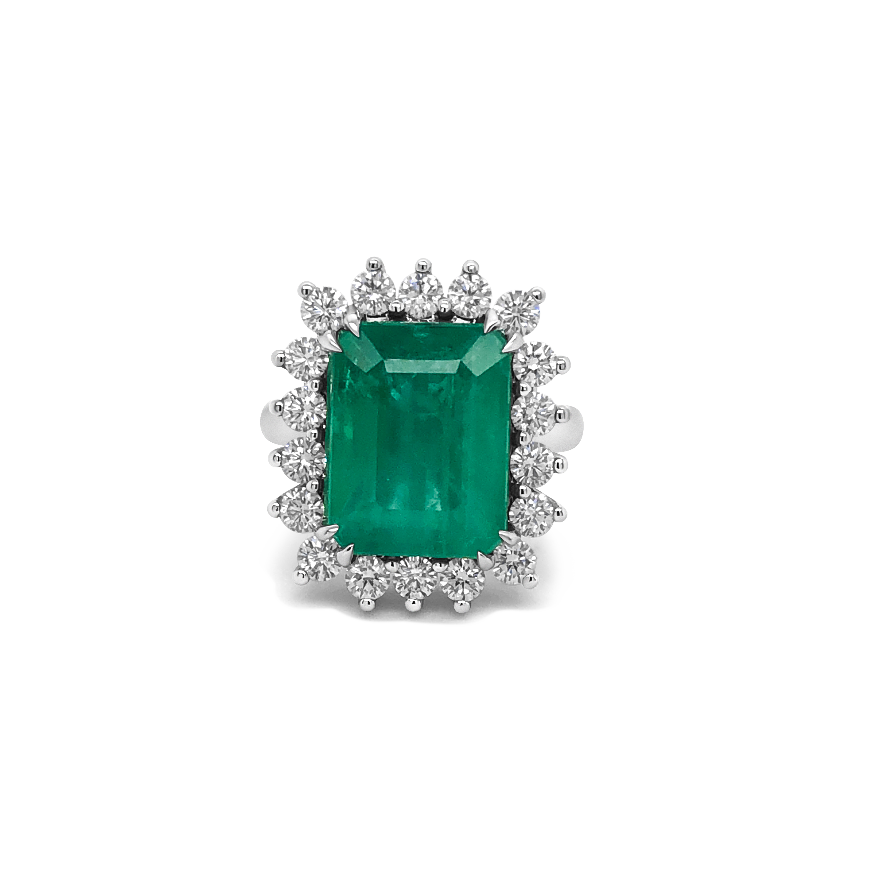 BESPOKE EMERALD COCKTAIL RING