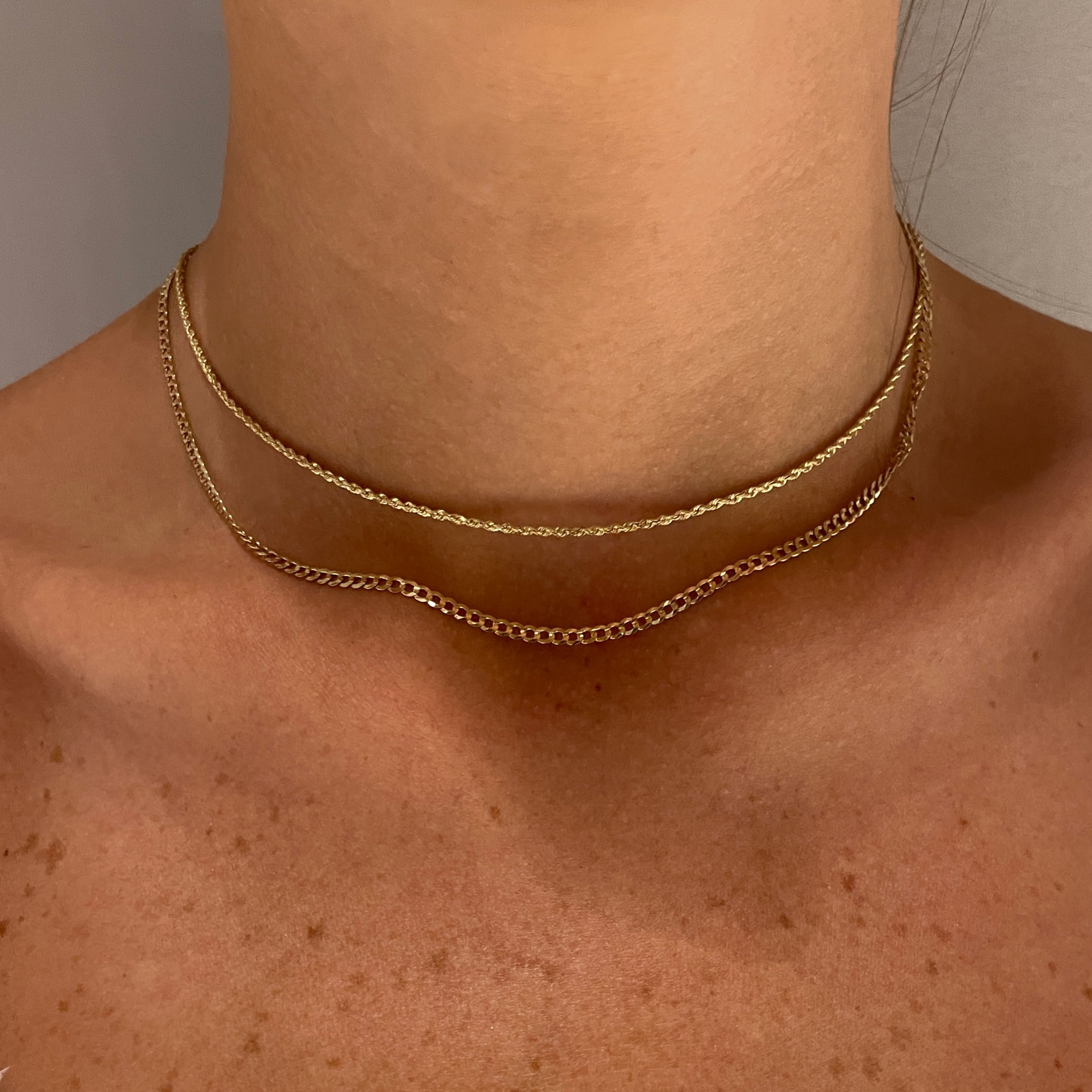 EVA 14KT ROPE CHAIN