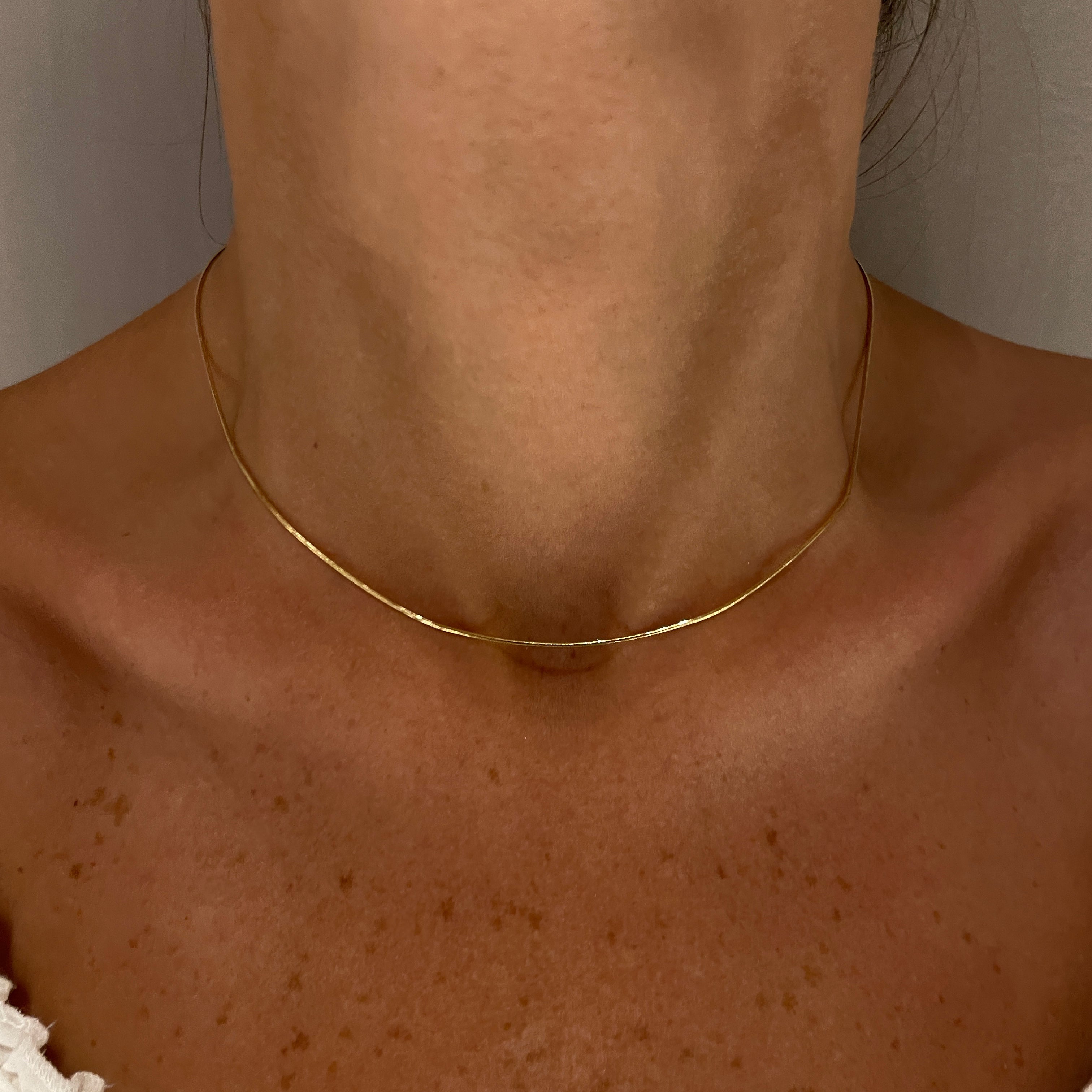 MYA 14KT SNAKE CHAIN