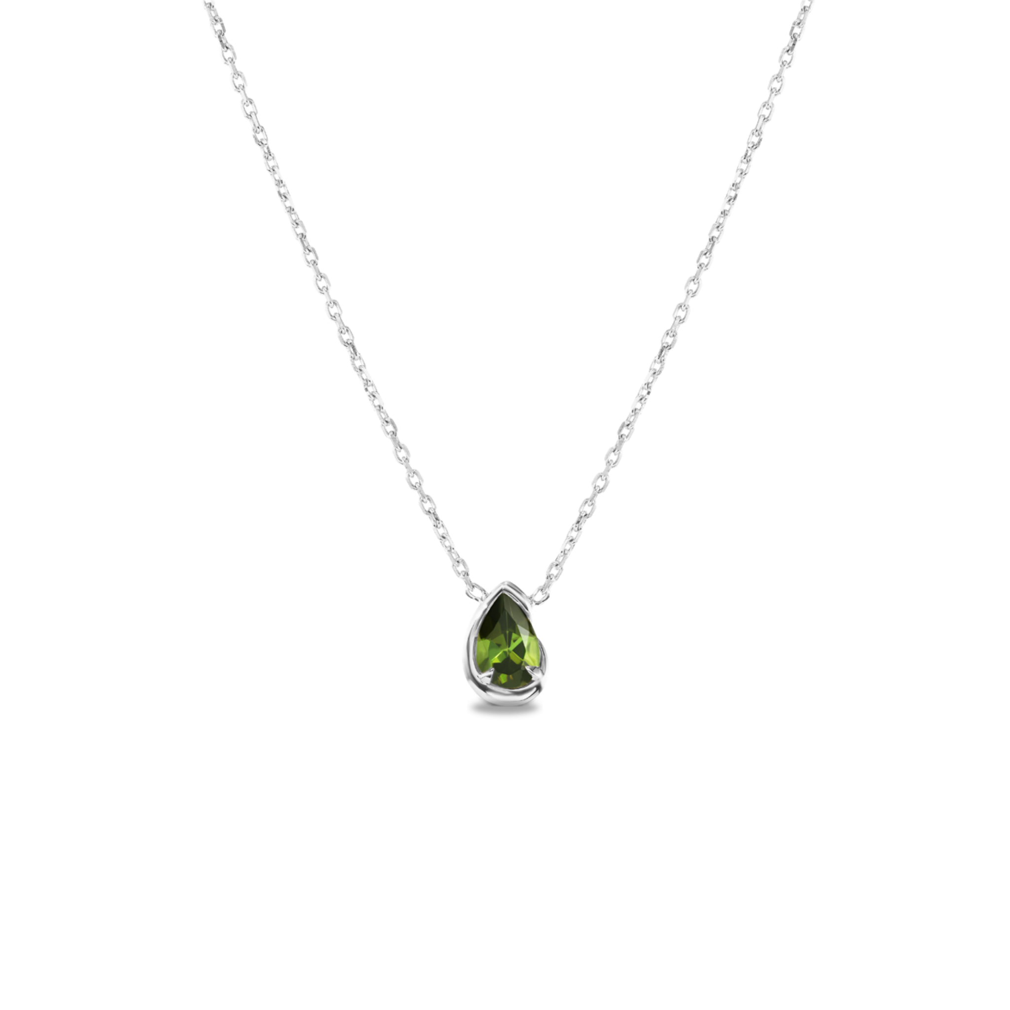 BB THELMA GREEN TOURMALINE NECKLACE