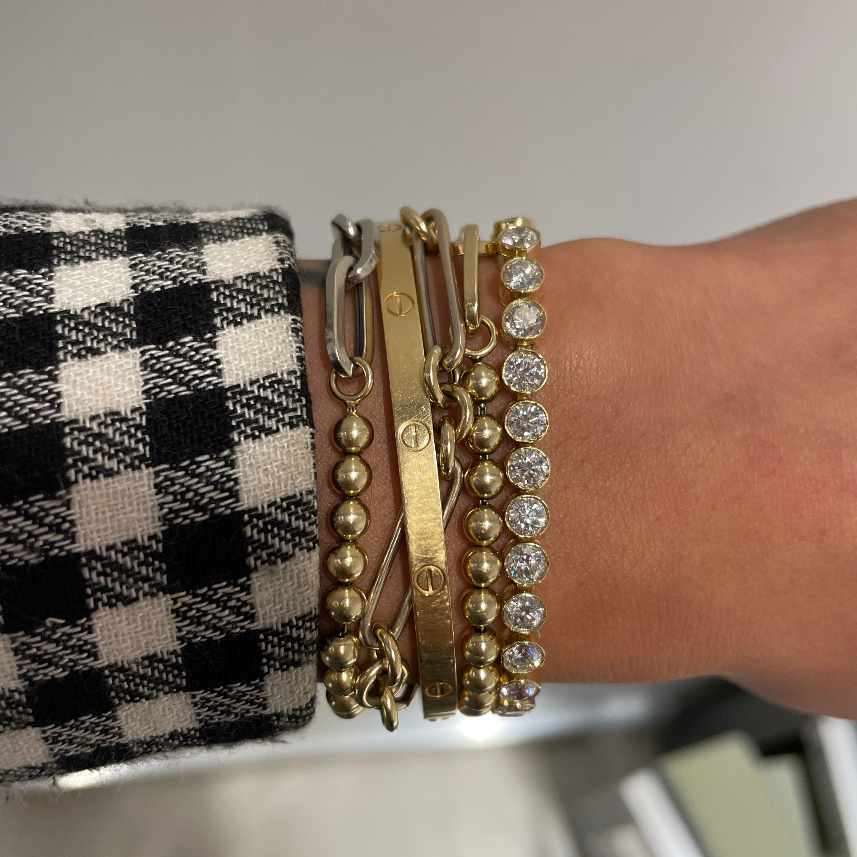 SLOANE 8.00 CRTS TENNIS BRACELET (certified)