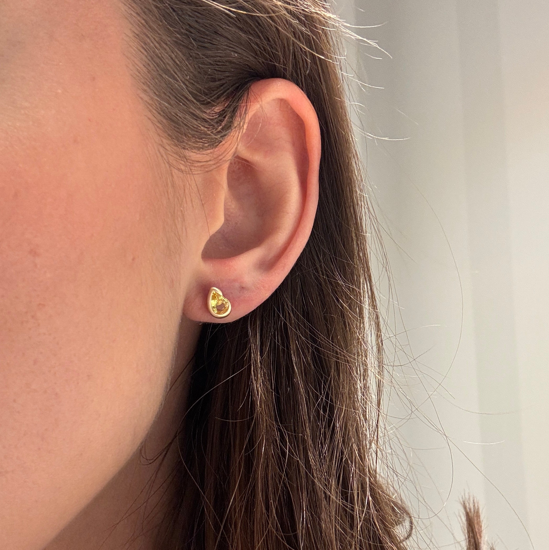 BB THELMA AMETHYST STUDS