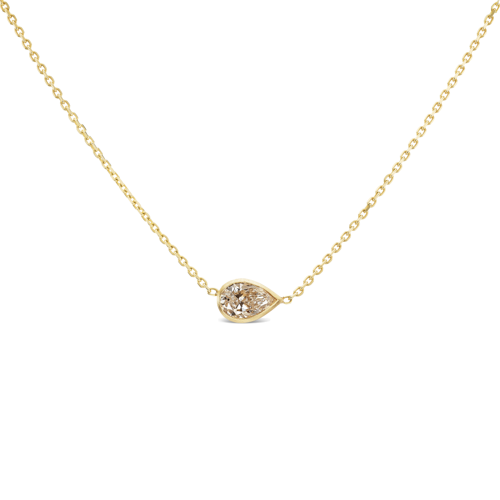 MAX MINI BROWN DIAMOND NECKLACE