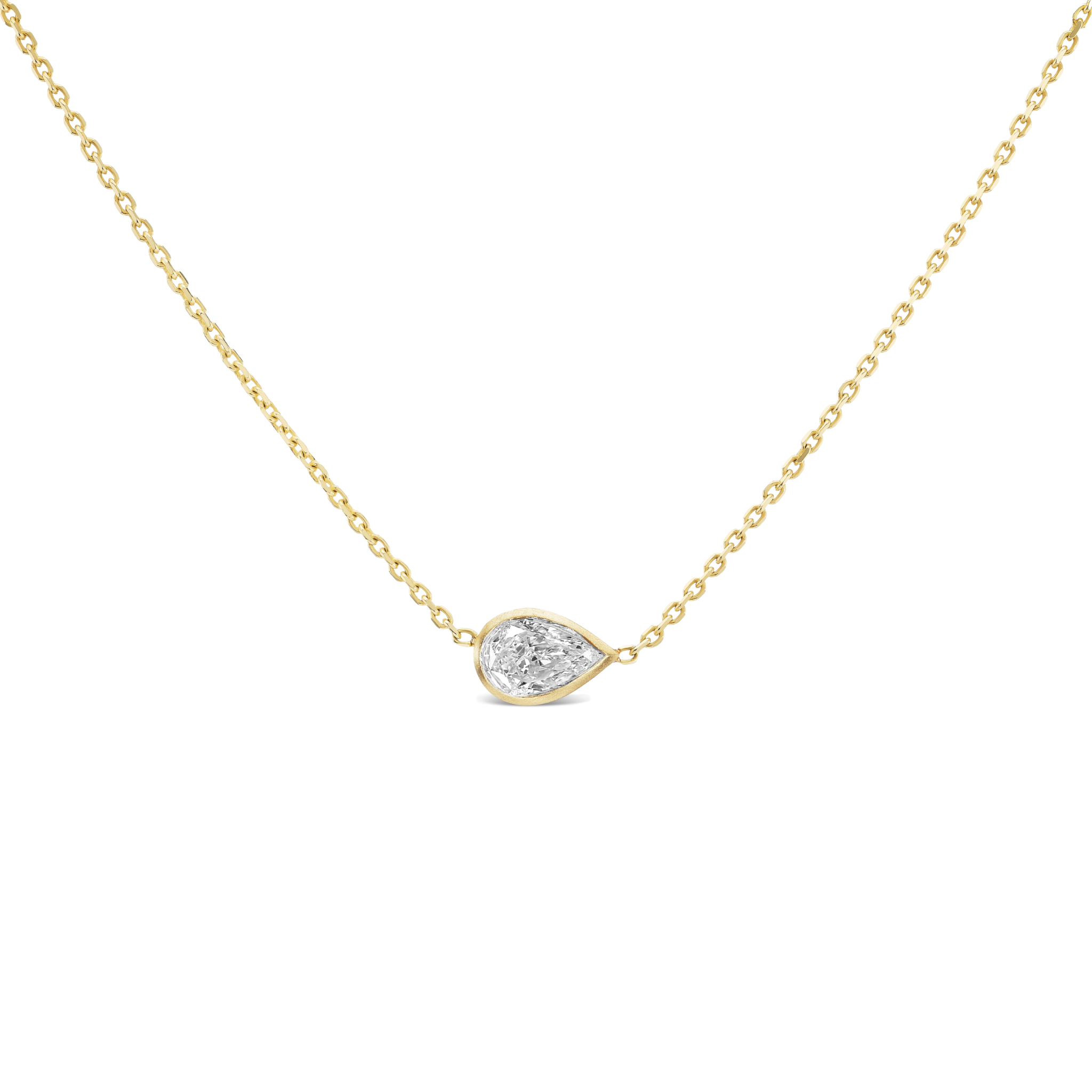 MAX MINI WHITE DIAMOND NECKLACE