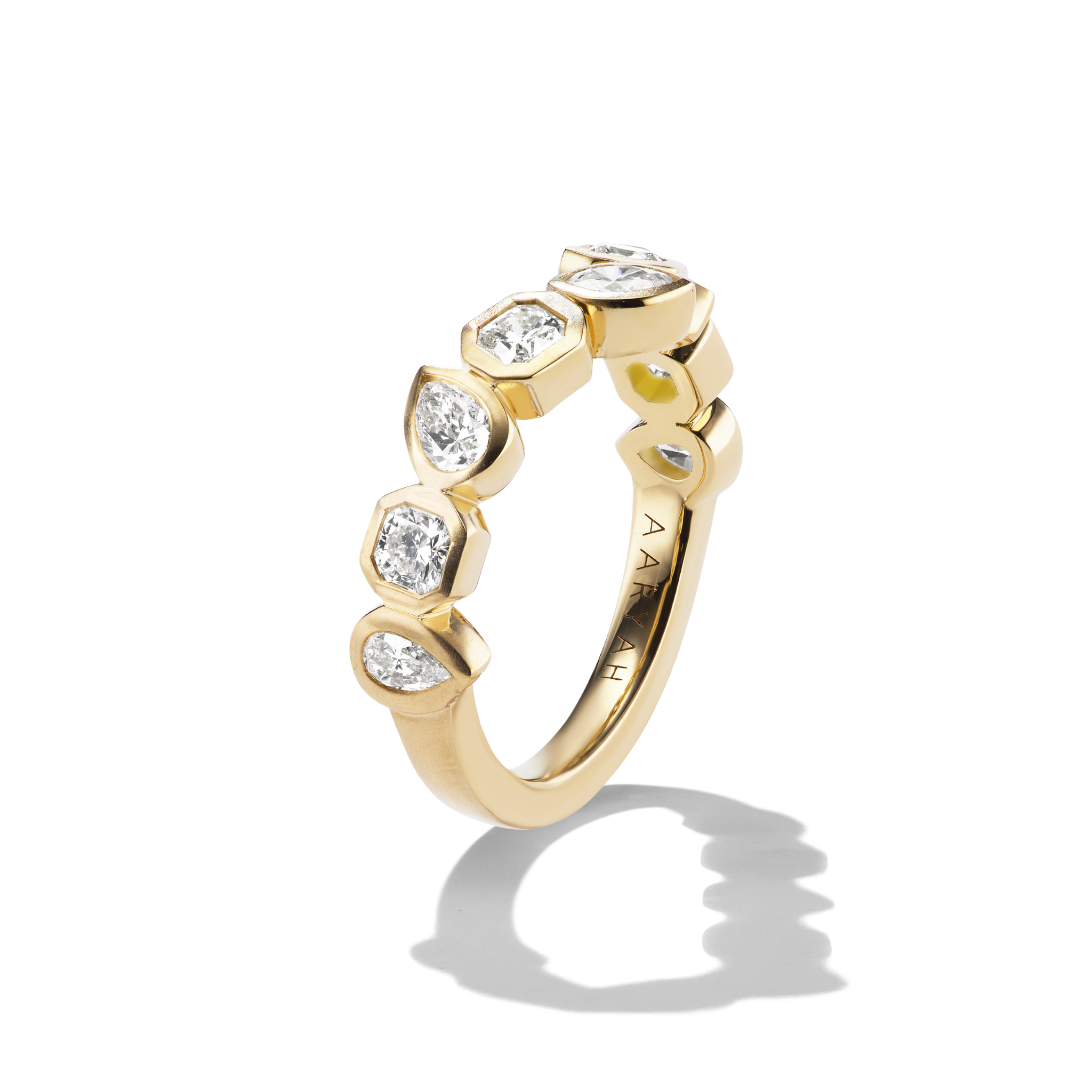 BESPOKE MULTI-SHAPE BEZEL HALF ETERNITY