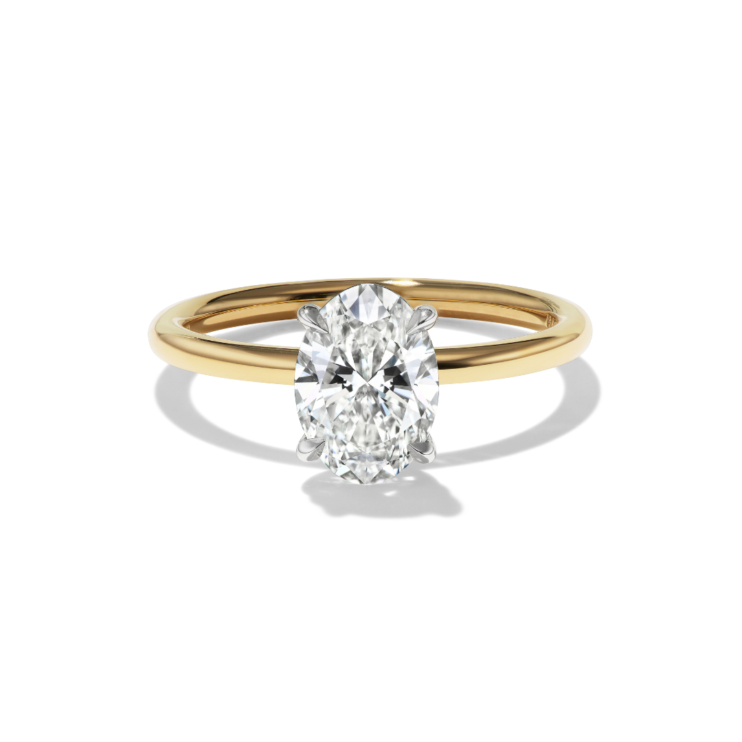 BESPOKE OVAL SOLITAIRE RING