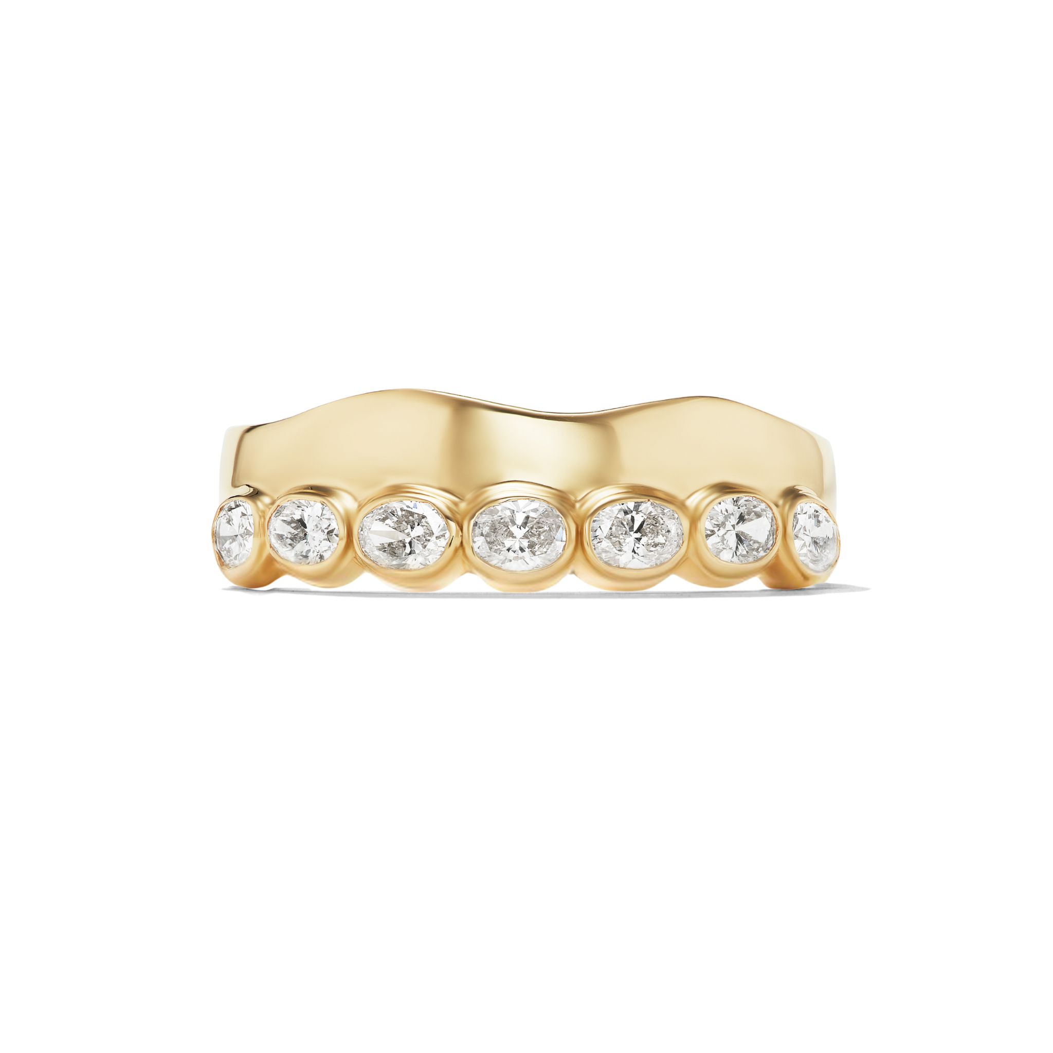 DIAMOND TWIN FLAME BAND