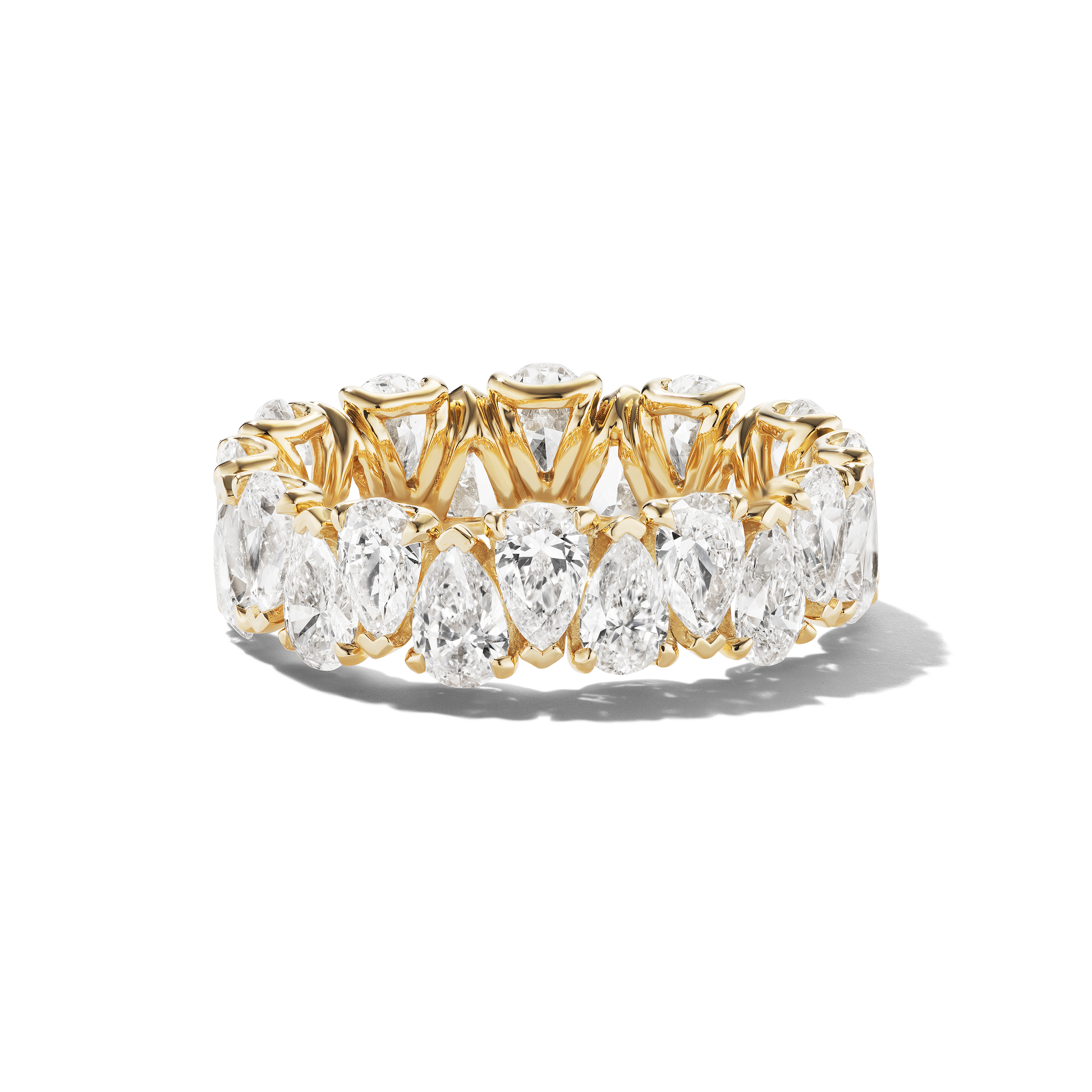 BEA PEAR WEDDING BAND