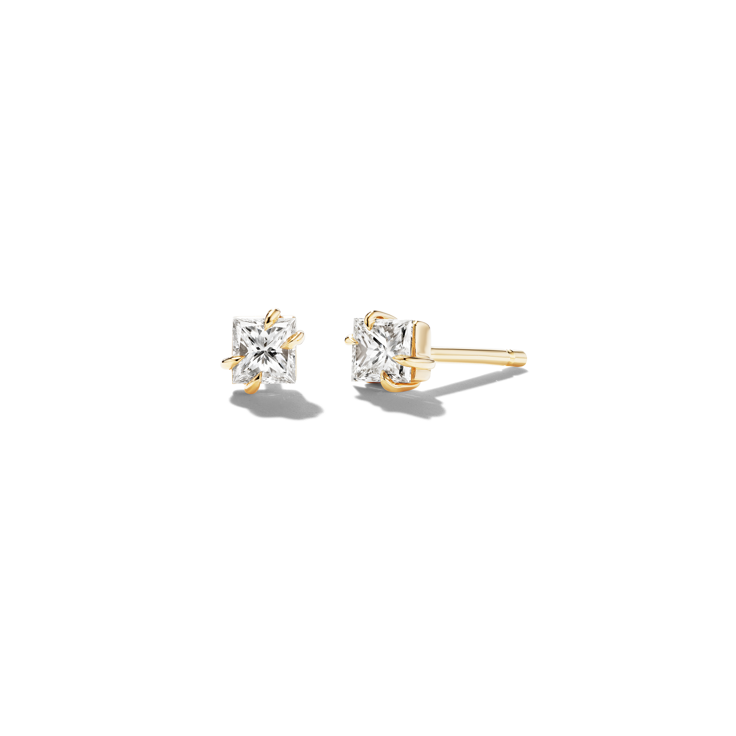 KYRA PRINCESS DIAMOND STUDS