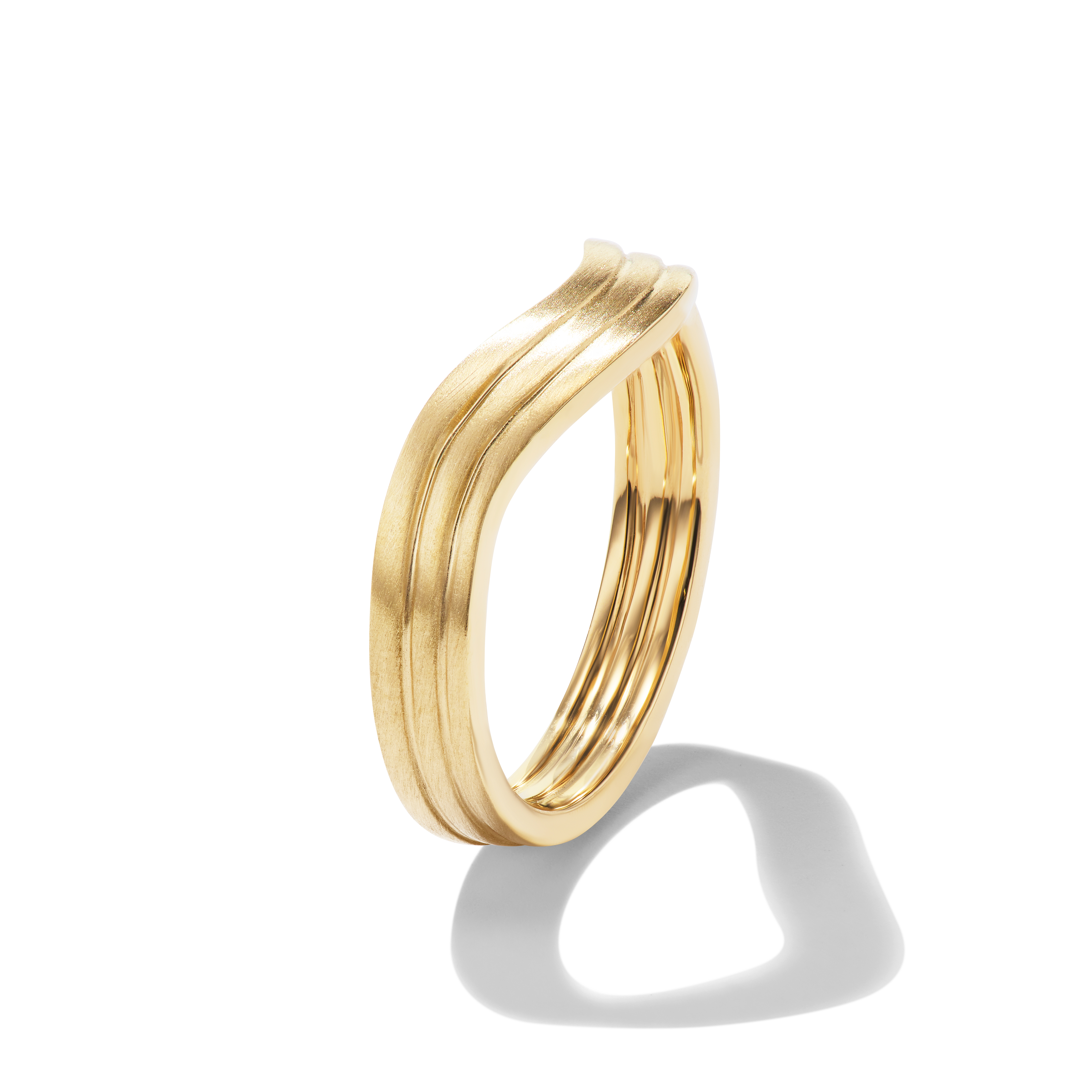 Kyma Band, Satin Finish, side view