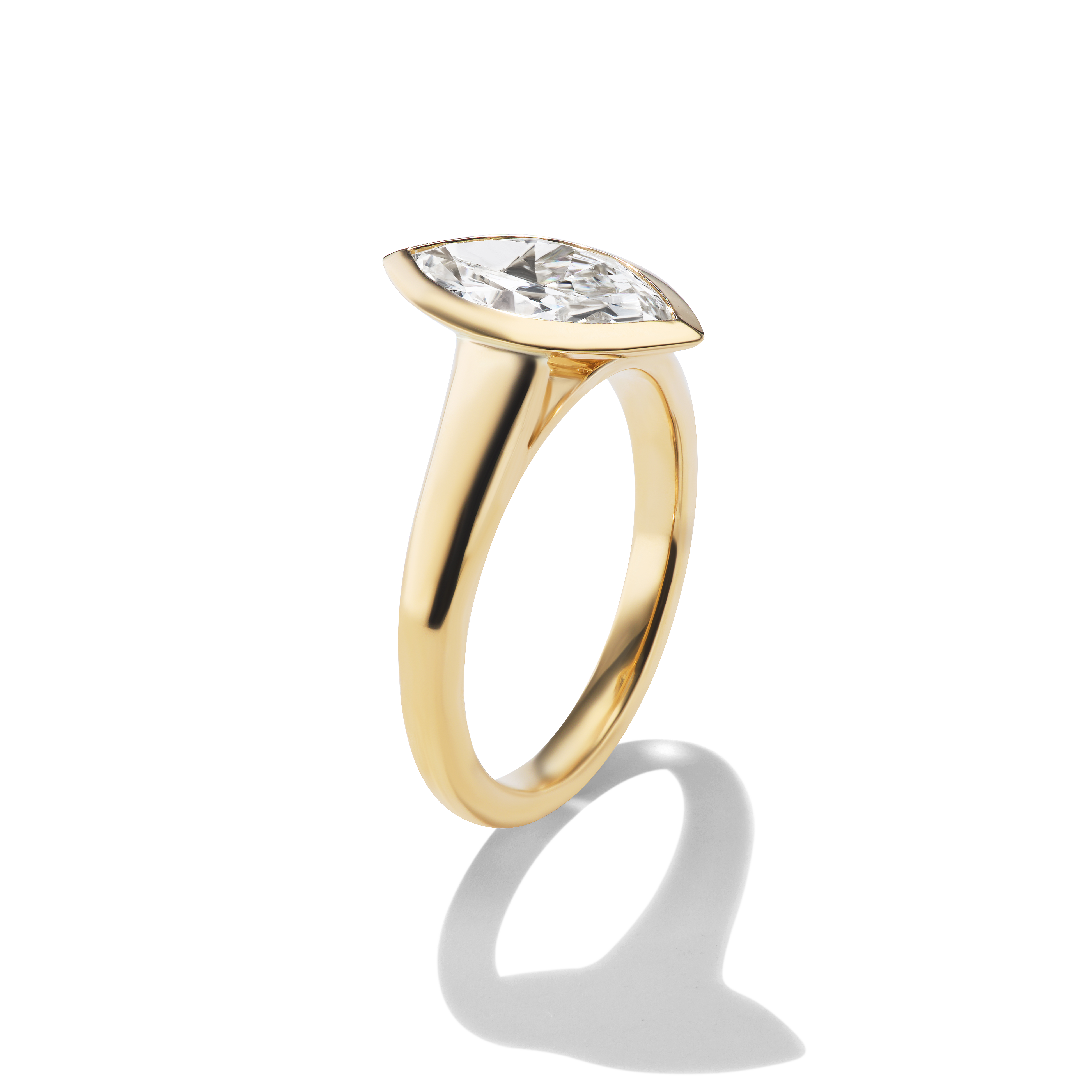 BESPOKE BEZEL MARQUISE RING