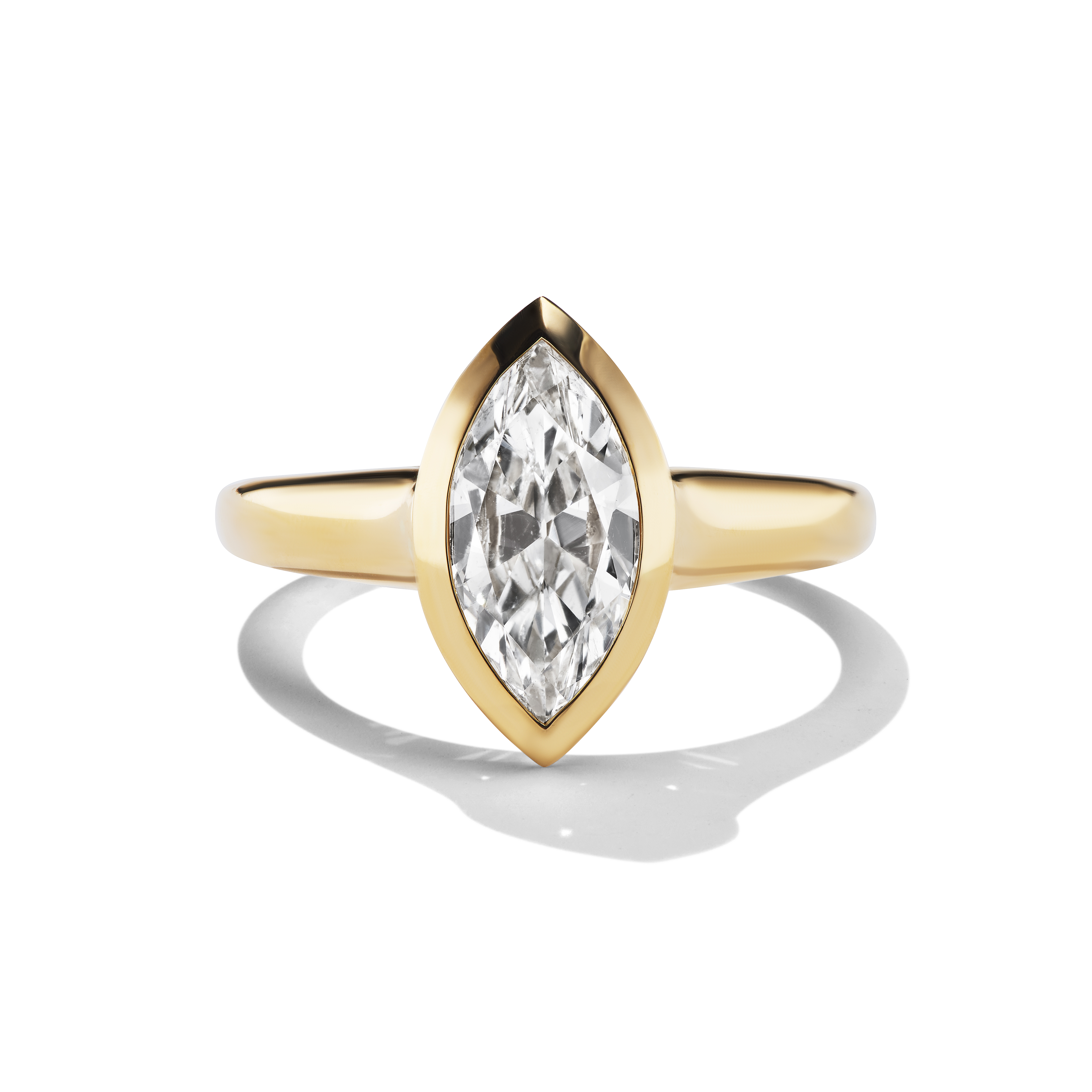 BESPOKE BEZEL MARQUISE RING