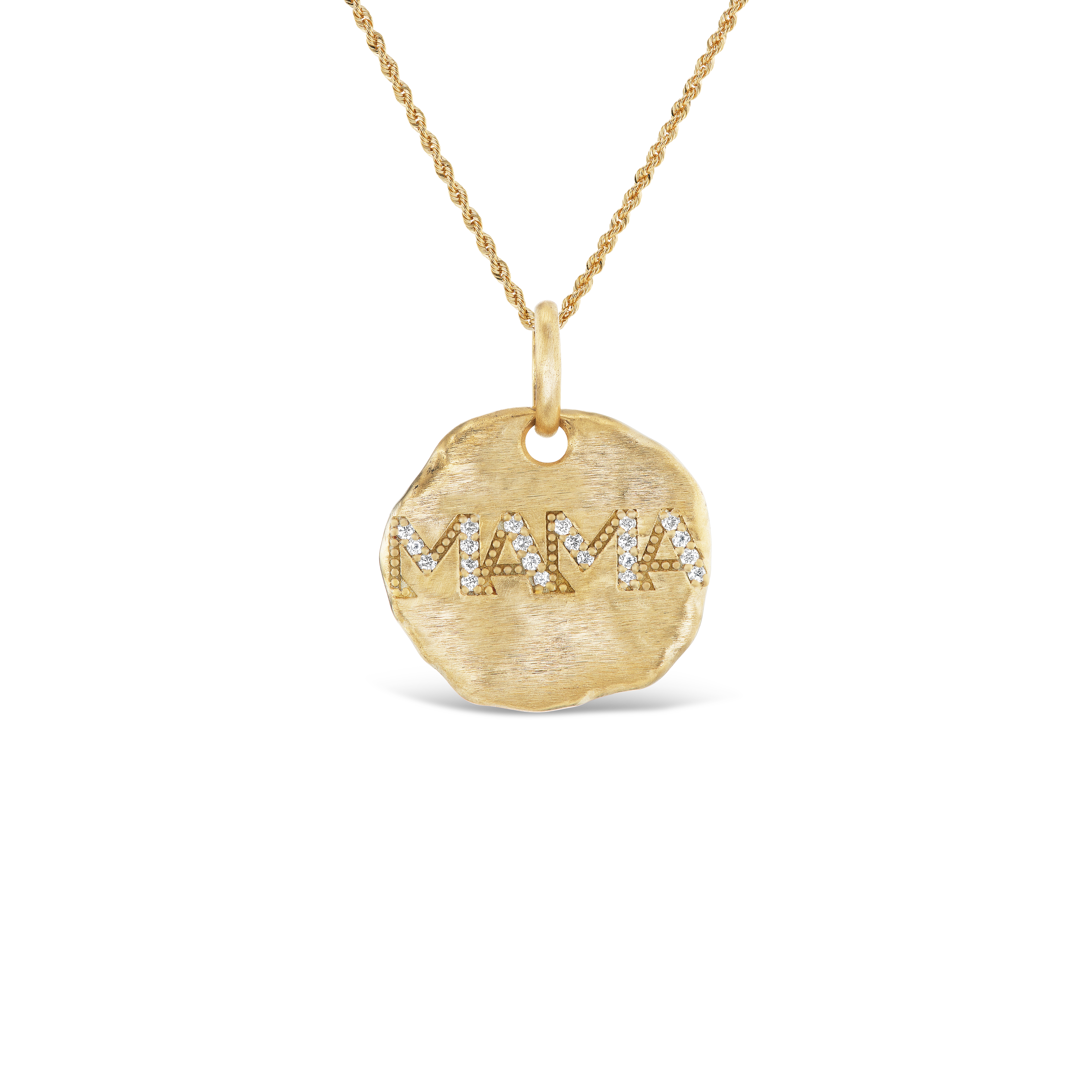 MAMA DIAMOND STYLIZED MEDALLION