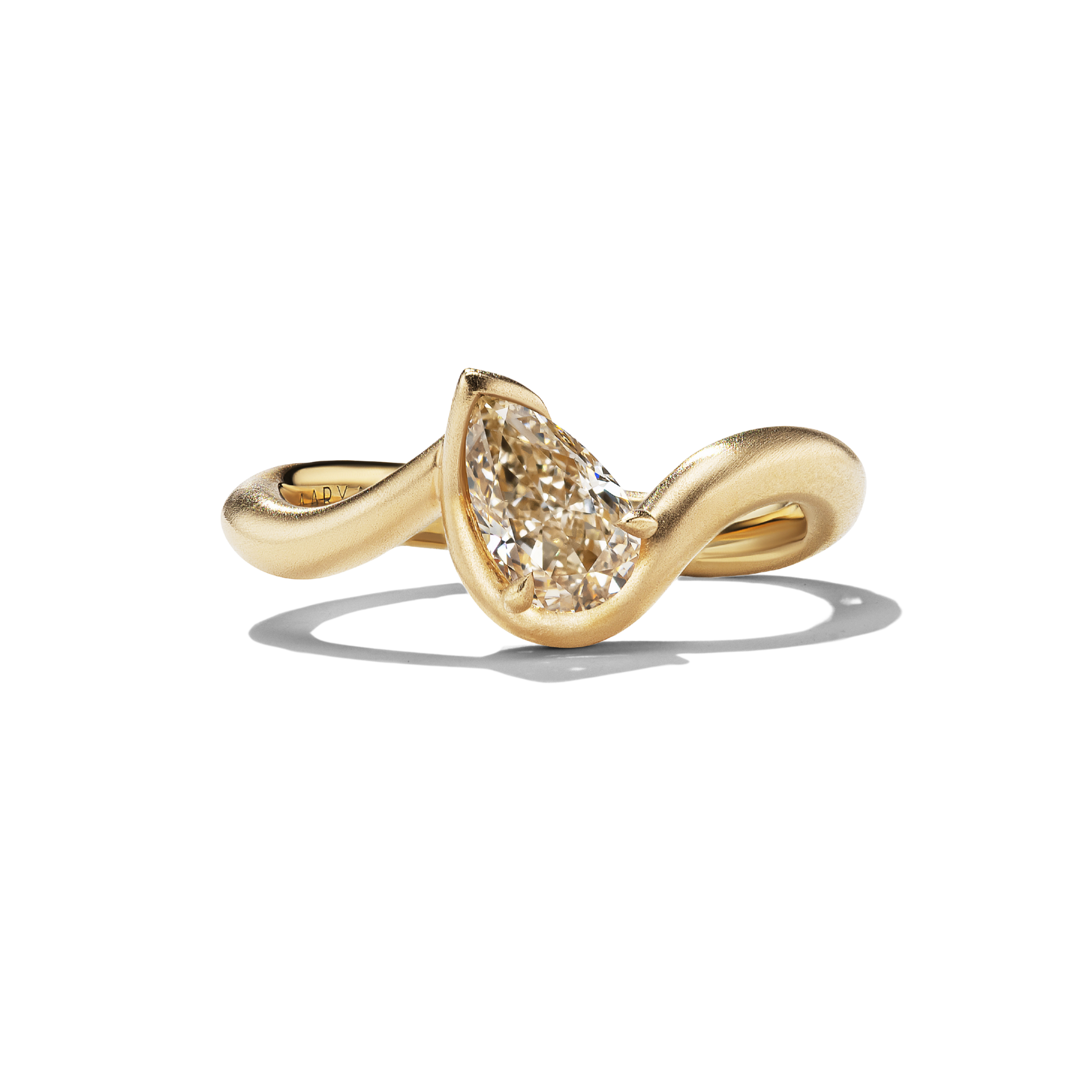 BB THELMA BROWN DIAMOND PINKY RING