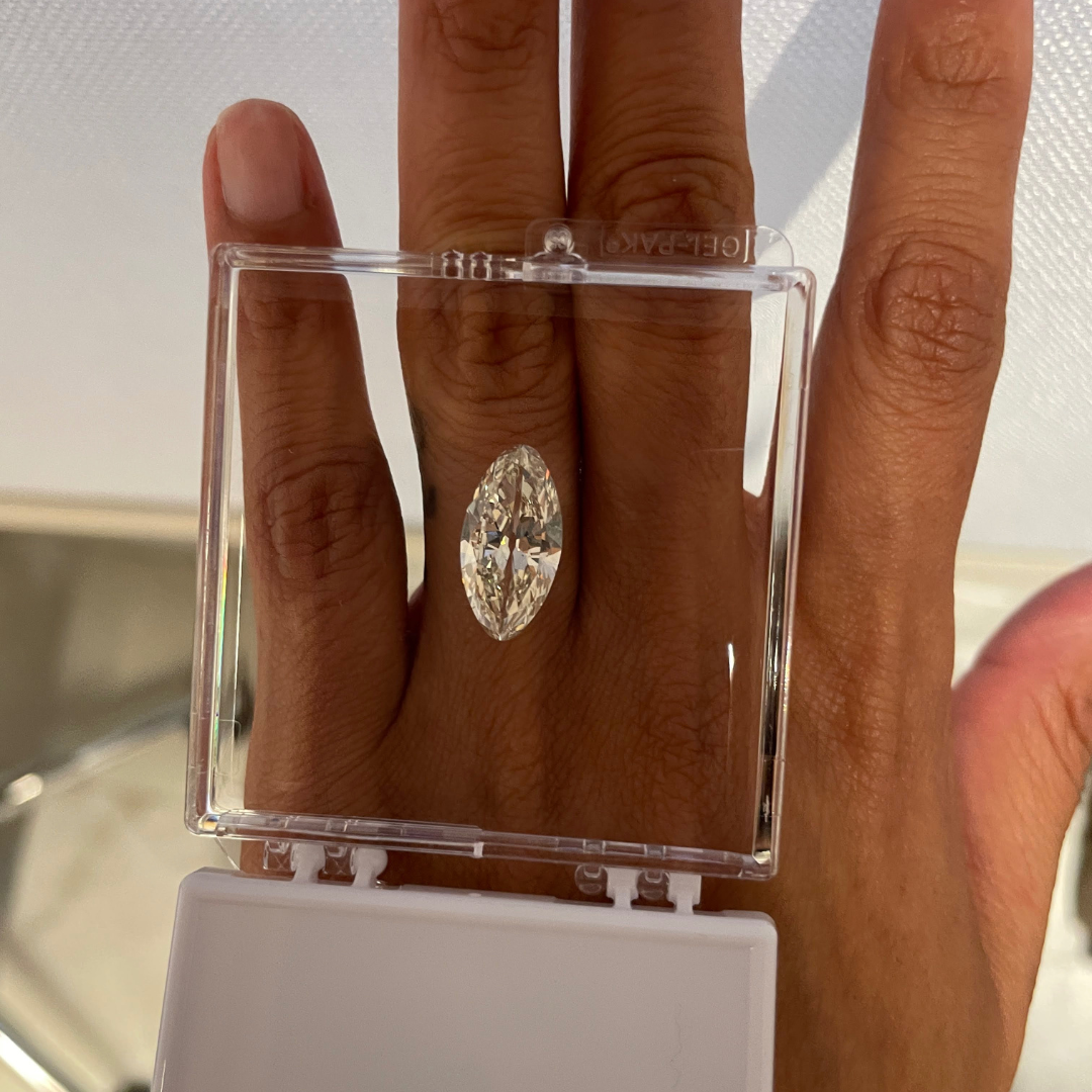 5.34 CRT N SI1 MOVAL CUT DIAMOND