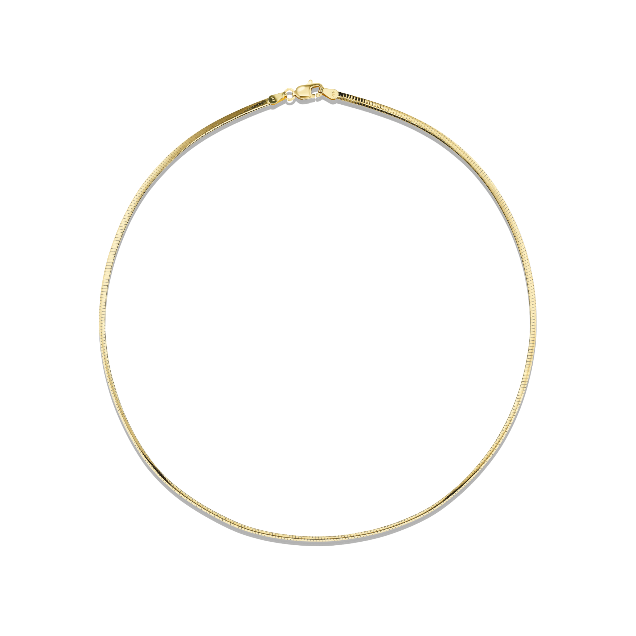 ANEESA 14KT OMEGA CHAIN