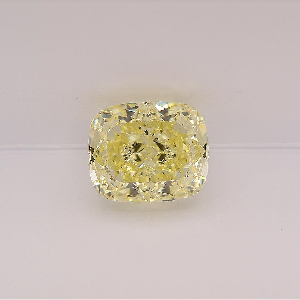 5.58 CRT FIY VS1 CUSHION DIAMOND