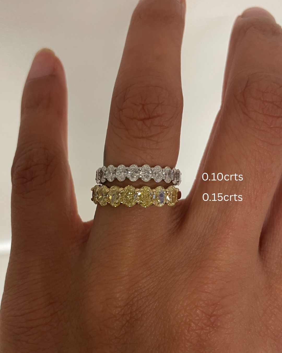 AVA YELLOW DIAMOND HALF BAND