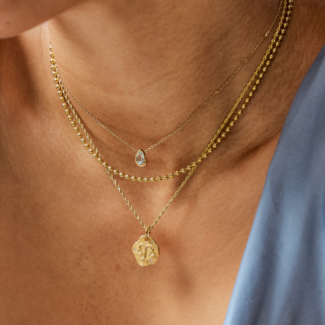 AARYAH MINI ZODIAC MEDALLION