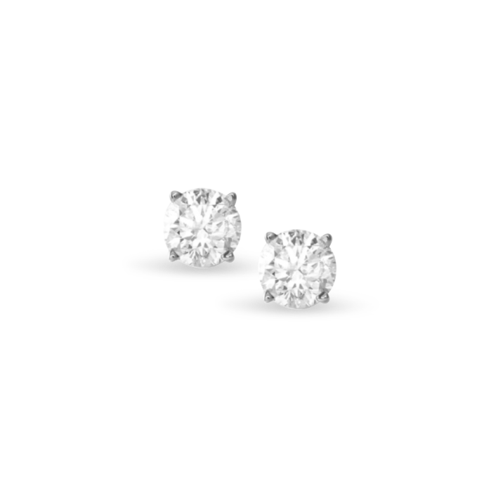 AARYAH TINY Mini Diamond Studs - Main Image