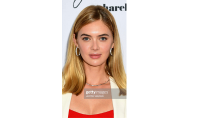 Megan Williams in our MINA Tennis Necklace