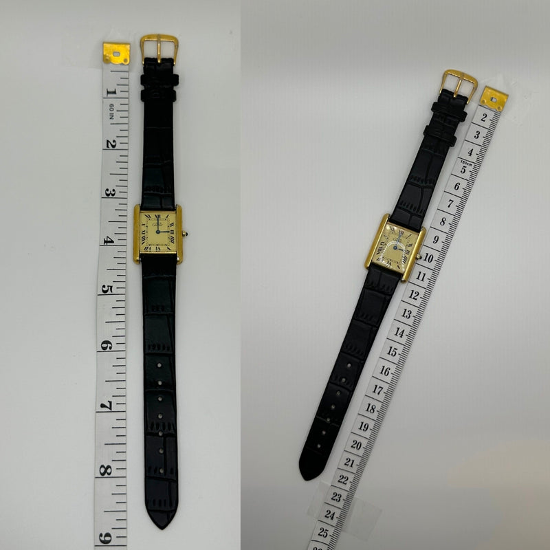*NEW* Vintage Cartier Tank Lemon Quartz 30mm Watch