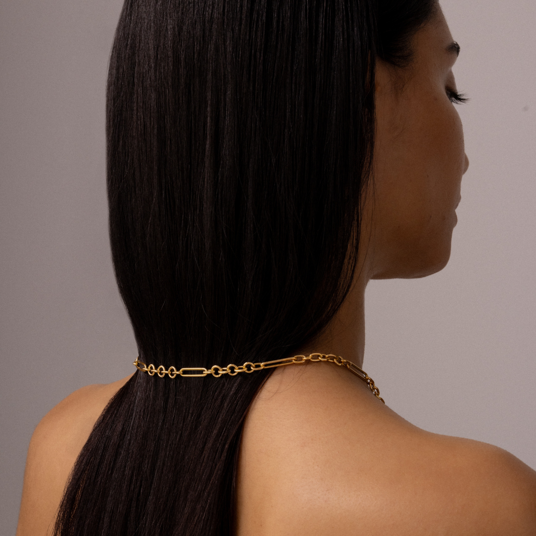 YARI 14KT CHAIN NECKLACE