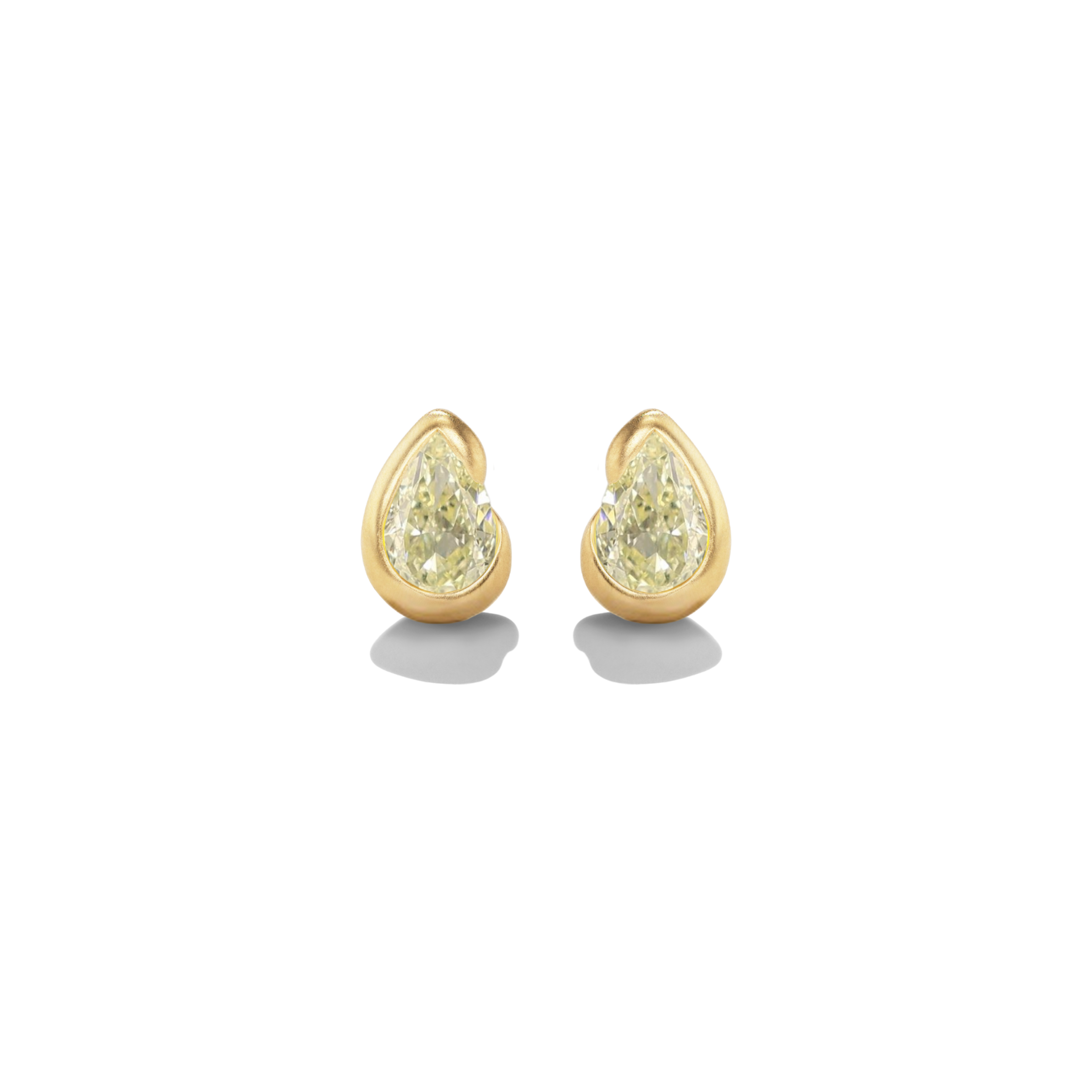 BB Thelma Yellow Diamond Studs