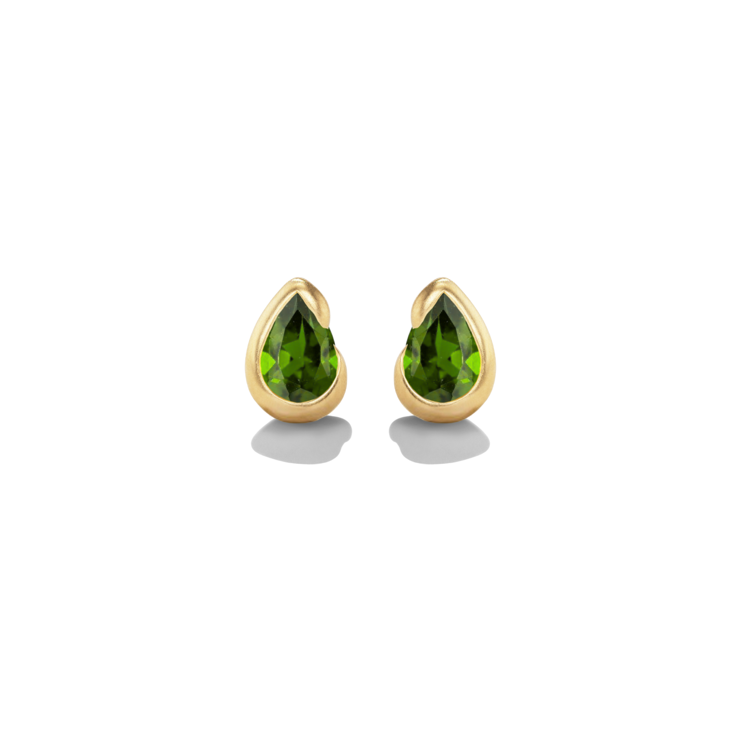 Green Tourmaline BB Thelma studs