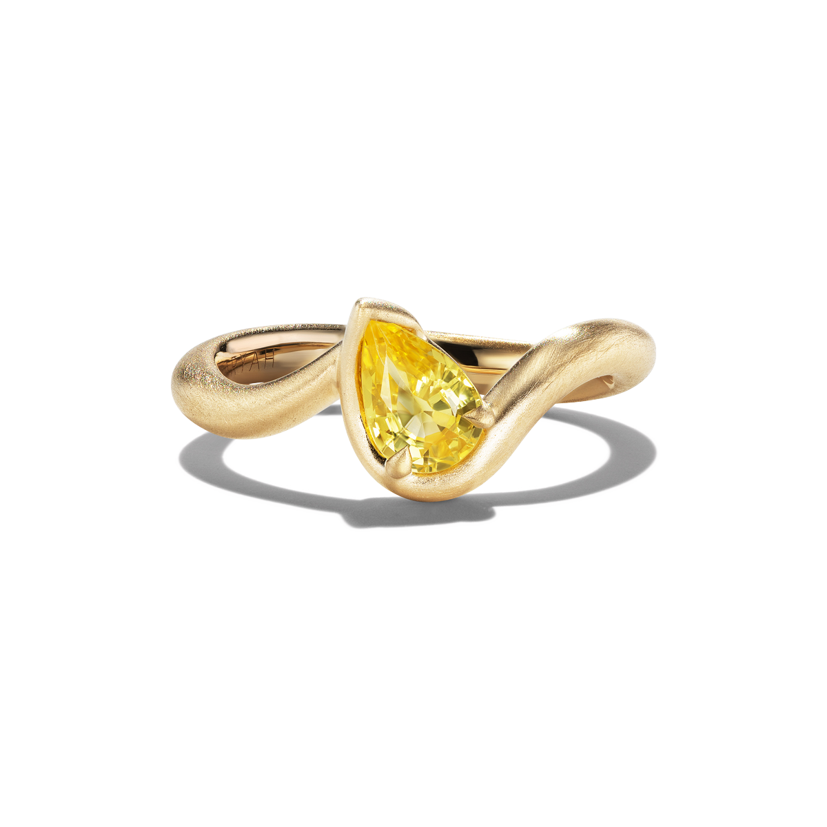 BB Thelma Yellow Sapphire, Front View