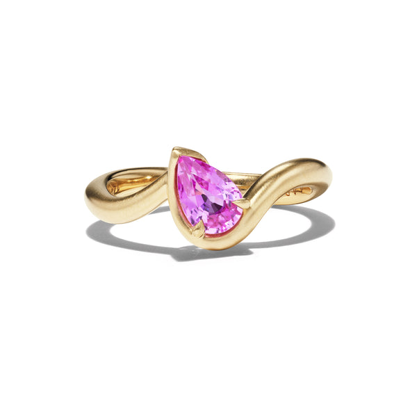 *NEW* BB THELMA PINK SAPPHIRE PINKY RING