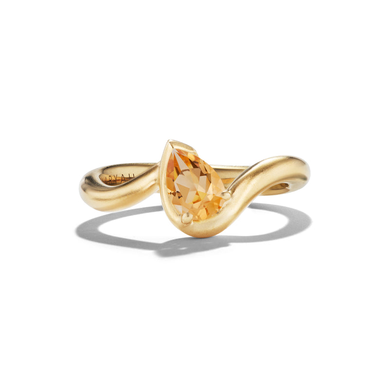 BB THELMA Citrine in yellow gold 