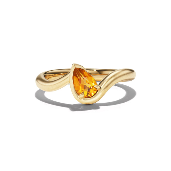 BB THELMA Citrine in Yellow Gold