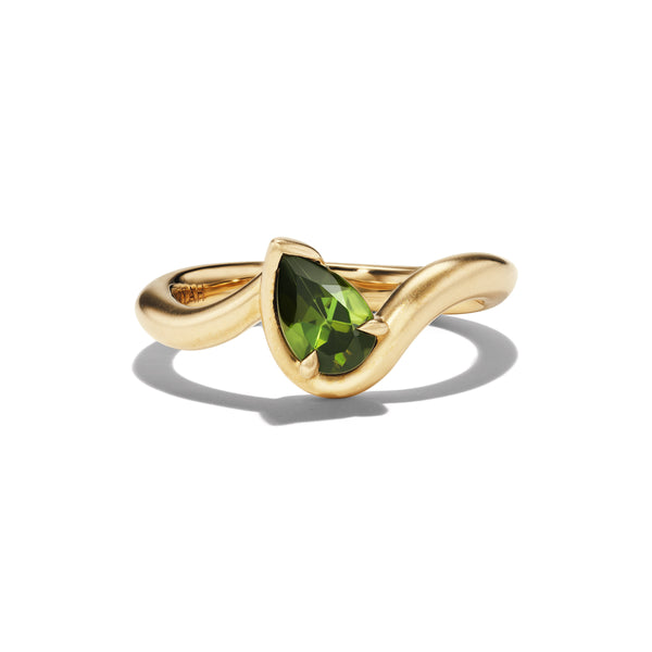 BB Thelma Green Tourmaline in 18kt Yellow Gold
