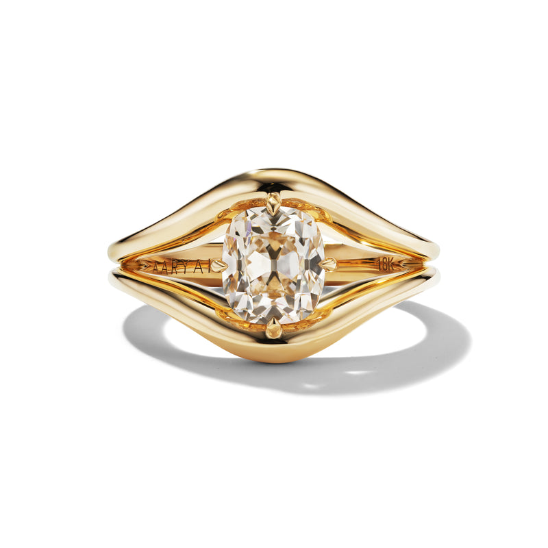 EZE 1.51 Engagement Ring Front View