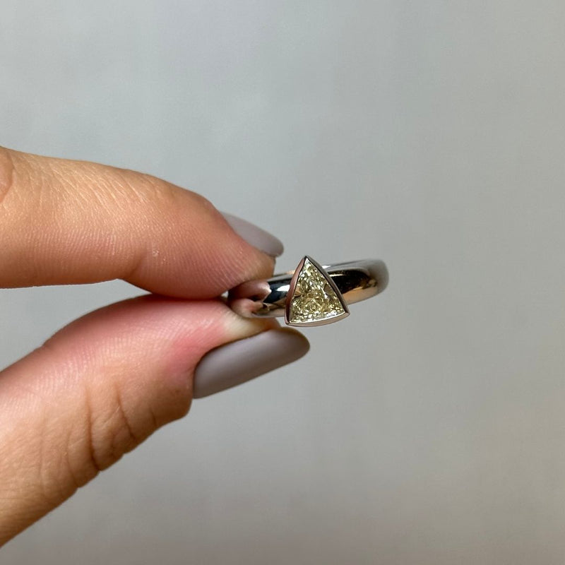 Ellie Engagement Ring - held