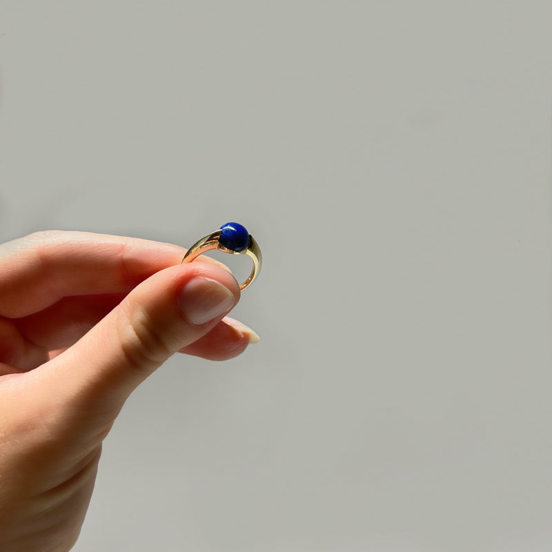 AVAN LAPIS LAZULI 14KT GOLD RING