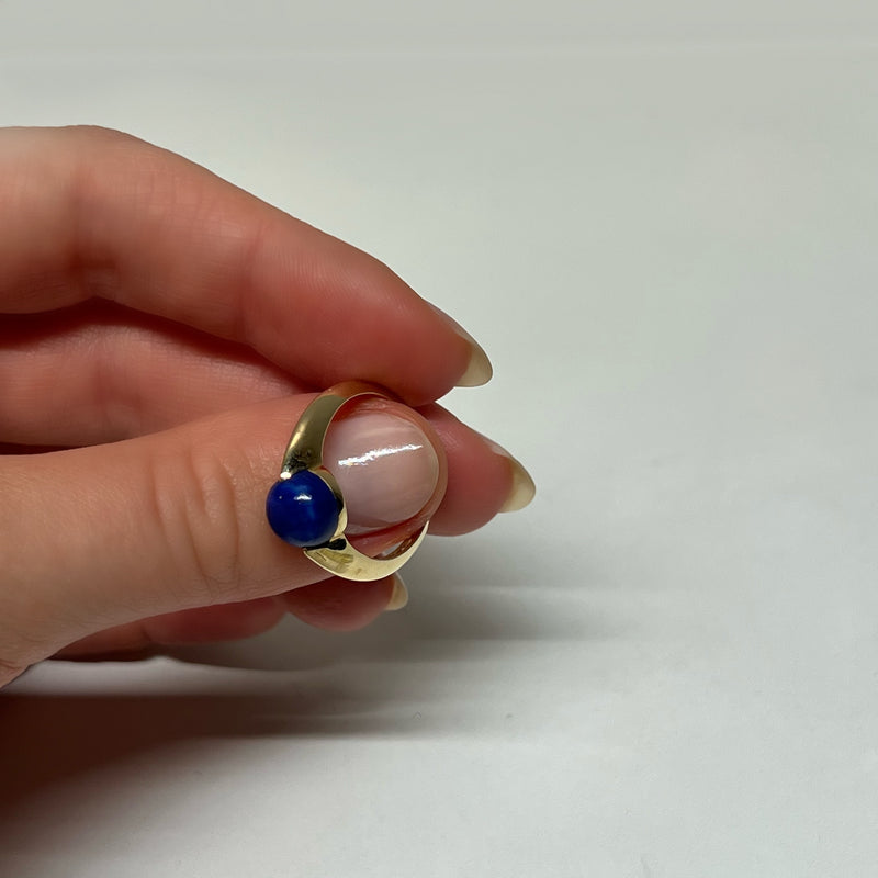 AVAN LAPIS LAZULI 14KT GOLD RING