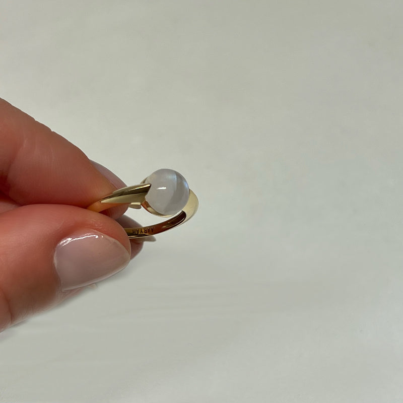 AVAN MOONSTONE 14KT GOLD RING