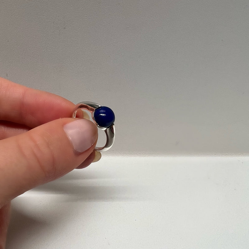 AVAN LAPIS LAZULI STERLING SILVER RING