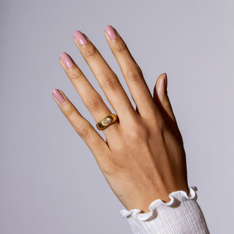 SHANI Diamond 18KT YELLOW GOLD RING
