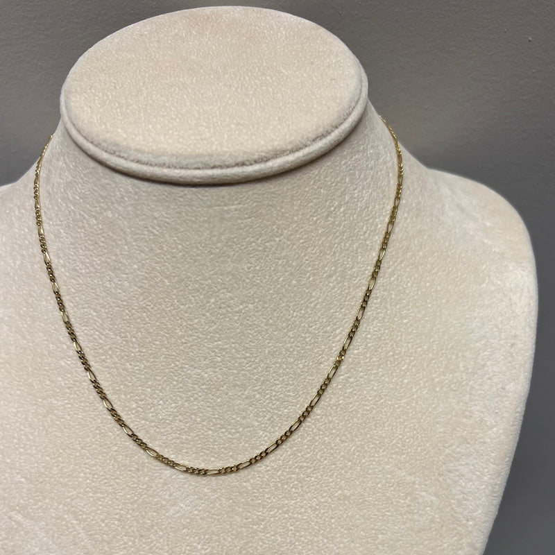 FIGARO 14KT YELLOW GOLD CHAIN