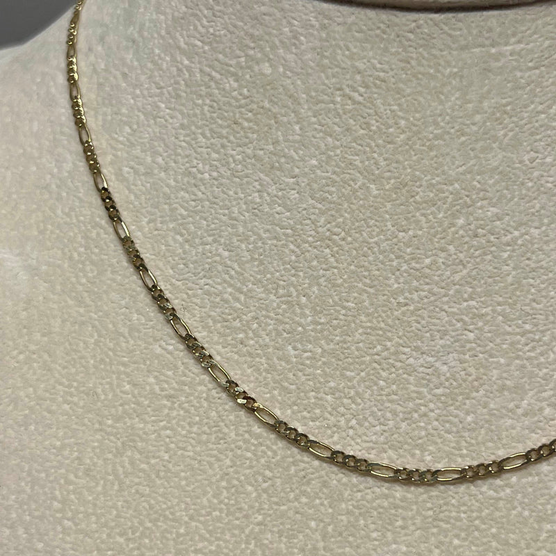 FIGARO 14KT YELLOW GOLD CHAIN